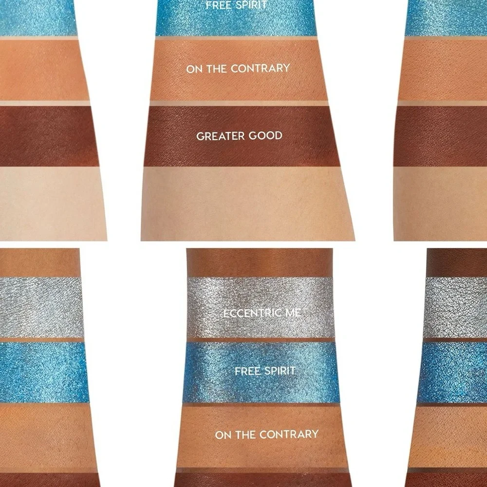 COLOURPOP Crystal Clear Aquarius Pressed Powder Palette Quad Eyeshadow NEW